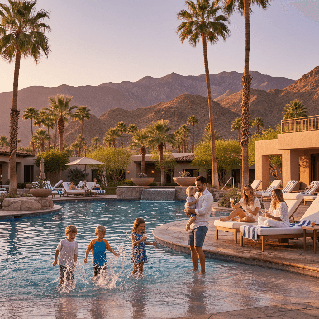 La Quinta — Desert pool days, mountain sunsets
